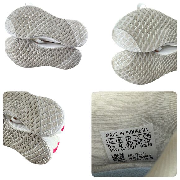 Adidas Edge Lux 3 Women’s 9.5 Running Shoes Crystal White Copper Metallic EF7035 - Picture 11 of 11